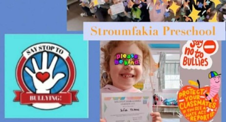 Ευρωπαϊκή Διάκριση για το Etwinning έργο μας 《Say Stop to Bullying 》🇪🇺