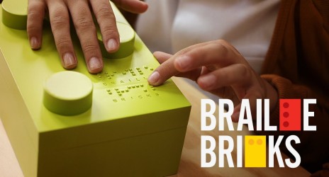 Η Lego λανσάρει τη σειρά Braille Bricks για τυφλά ή μερικής όρασης παιδιά!