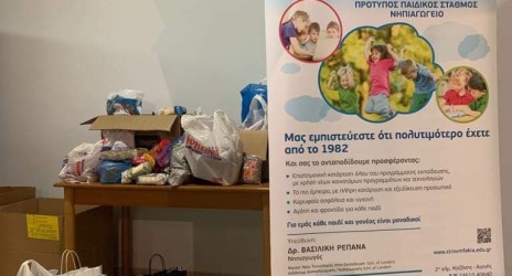 Ευχαριστήριο για τους γονείς των παιδιών και την ιδιοκτήτρια του Ιδιωτικού Νηπιαγωγείου – Πρότυπου Παιδικού Σταθμού “Τα Στρουμφάκια”